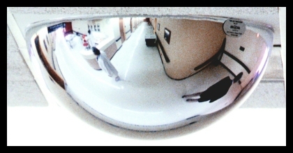 T-BAR PANARAMIC SAFETY MIRROR