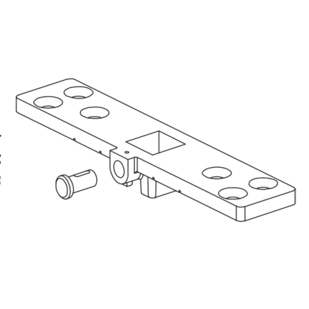 Von Duprin 100316 5547 Top Plate