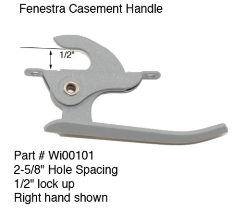 Fenestra Windows Casement Handle