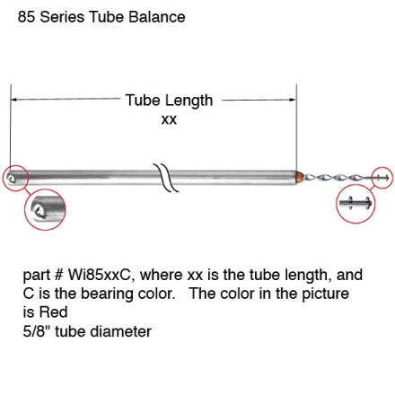 85 SERIES TUBE BALANCES