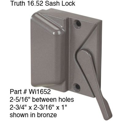 Truth Keeper For Sash Lock – Oil Rubbed Bronze Finish | Replacement Window Sash Lock Part