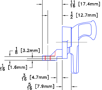 ABSUP50 Dimensions