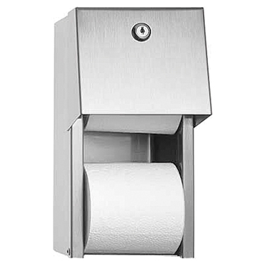 Stainless Steel double Tissue Dispenser